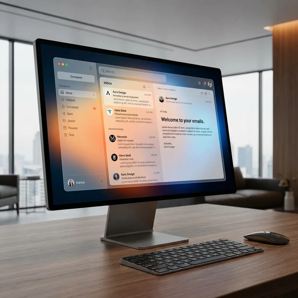 Professional Business Email Interface Setup by Beginwire